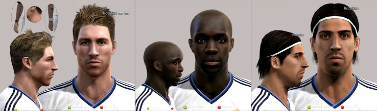 Скачать Лица для PES 13