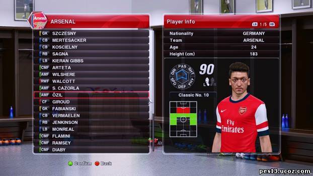 Скачать Патчи для PES 13
