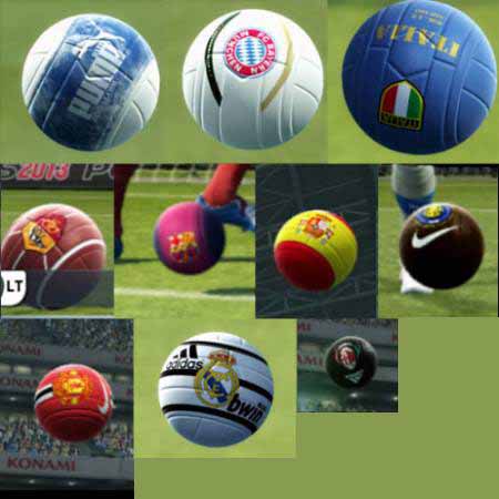 Скачать Мячи для PES 13